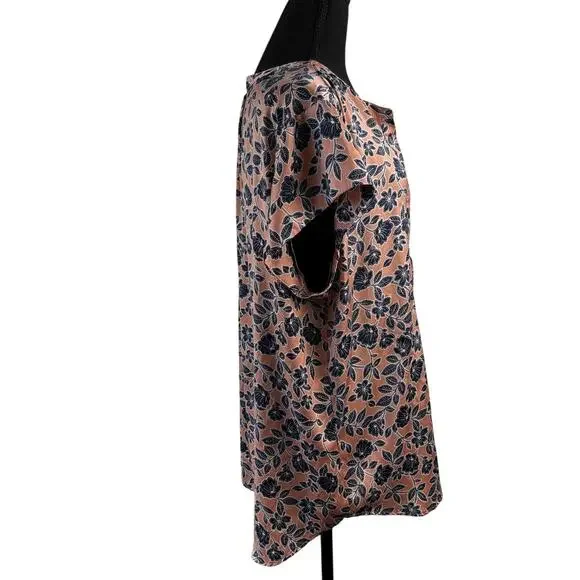 Liz Claiborne Short Sleeve Vibrant Tunic Style Top 2XL - Picture 2 of 10